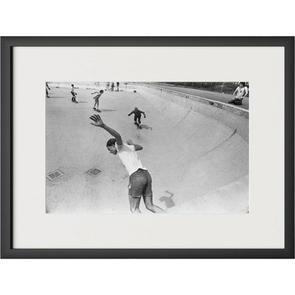 Skateboarding In A Drained Pool I by Barbara Alper by Four Hands. Made from unique in a unique style.
