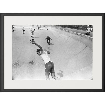 Skateboarding In A Drained Pool I by Barbara Alper by Four Hands. Made from unique in a unique style.