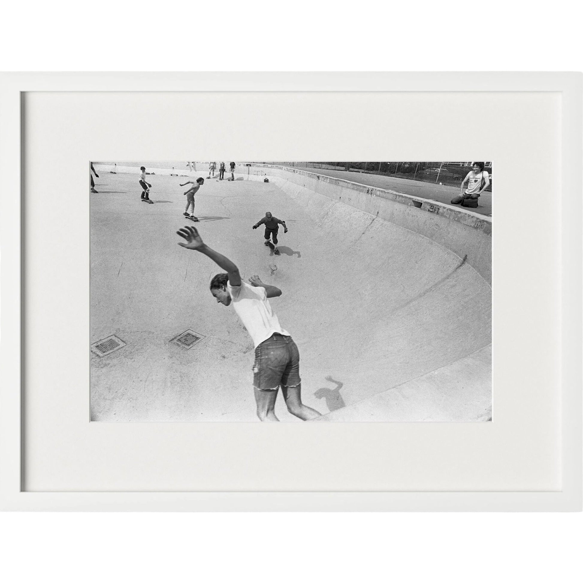 Skateboarding In A Drained Pool I by Barbara Alper by Four Hands. Made from unique in a unique style.
