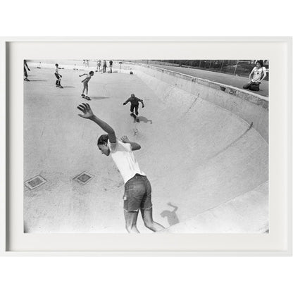 Skateboarding In A Drained Pool I by Barbara Alper by Four Hands. Made from unique in a unique style.