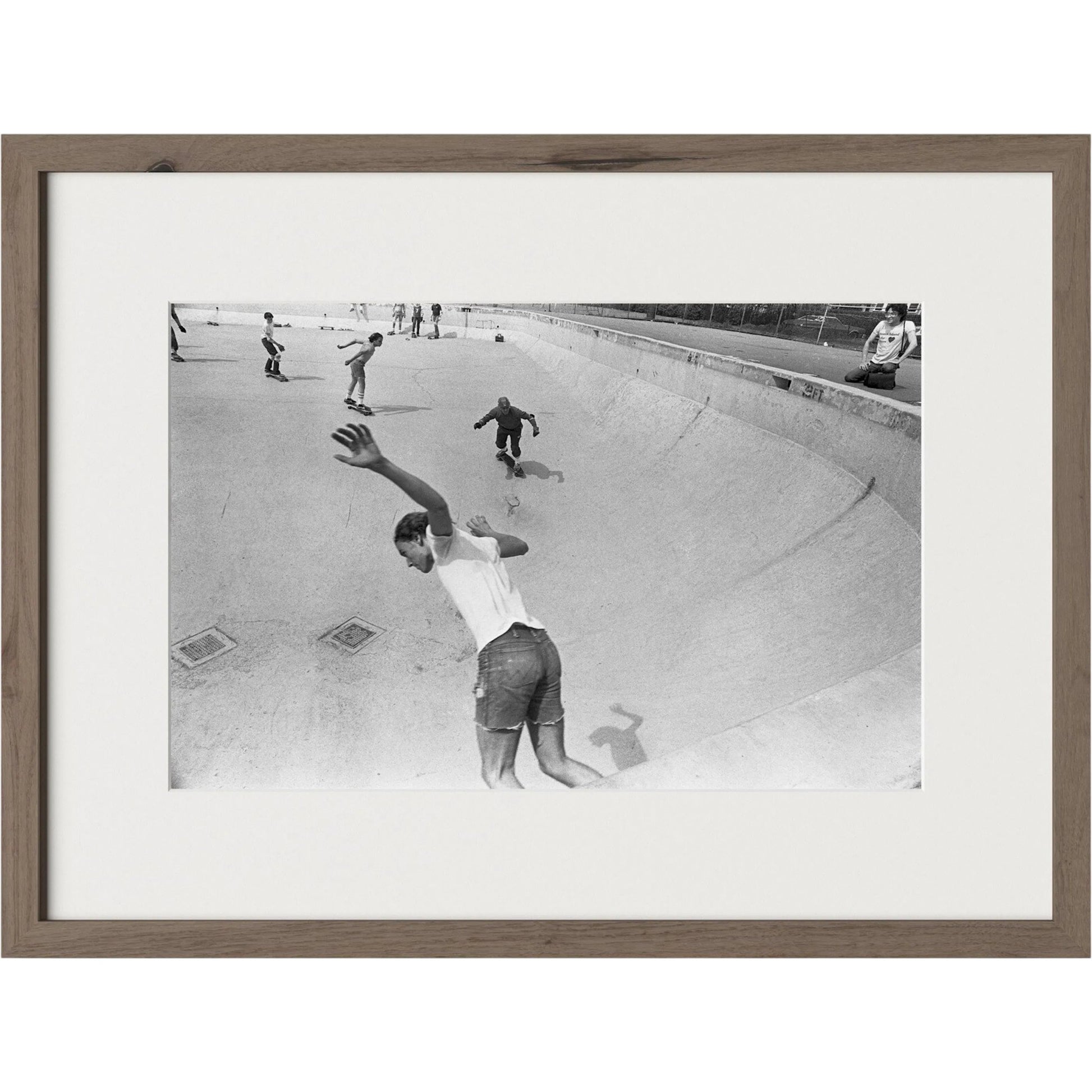 Skateboarding In A Drained Pool I by Barbara Alper by Four Hands. Made from unique in a unique style.