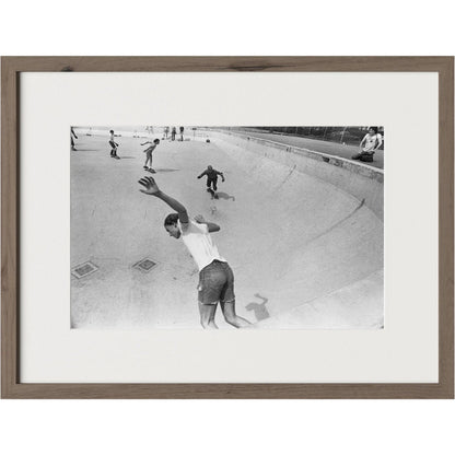 Skateboarding In A Drained Pool I by Barbara Alper by Four Hands. Made from unique in a unique style.