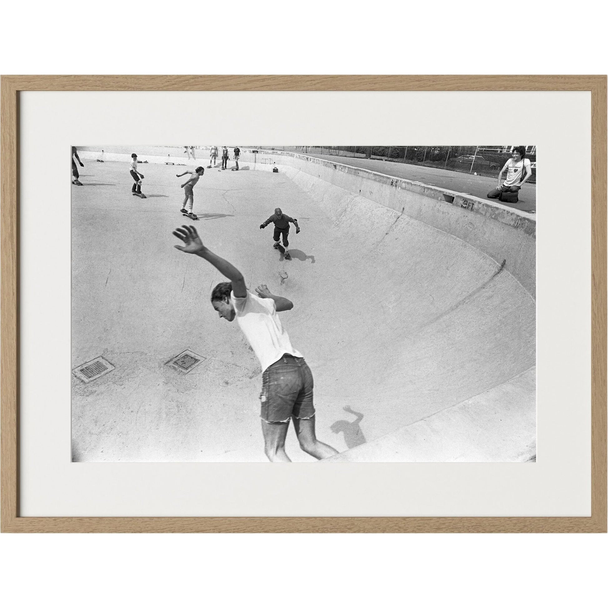 Skateboarding In A Drained Pool I by Barbara Alper by Four Hands. Made from unique in a unique style.