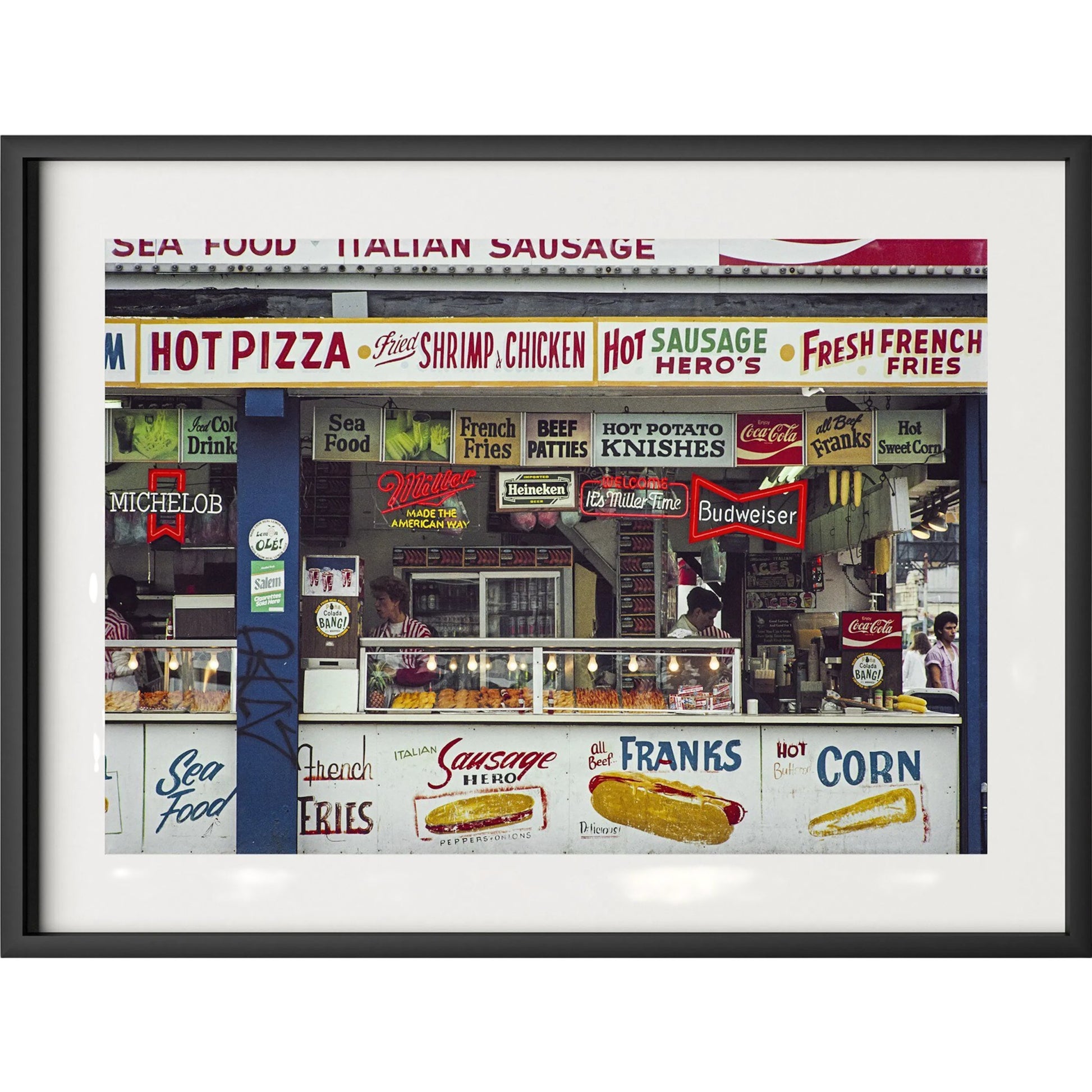 Coney Island Snacks by Barbara Alper by Four Hands. Made from unique in a unique style.