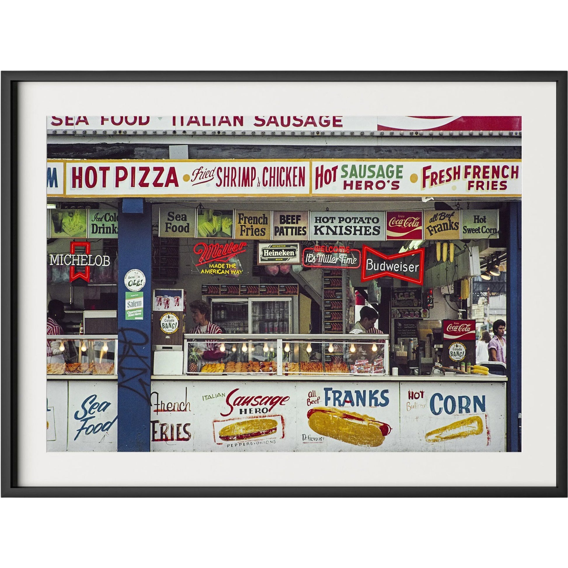 Coney Island Snacks by Barbara Alper by Four Hands. Made from unique in a unique style.