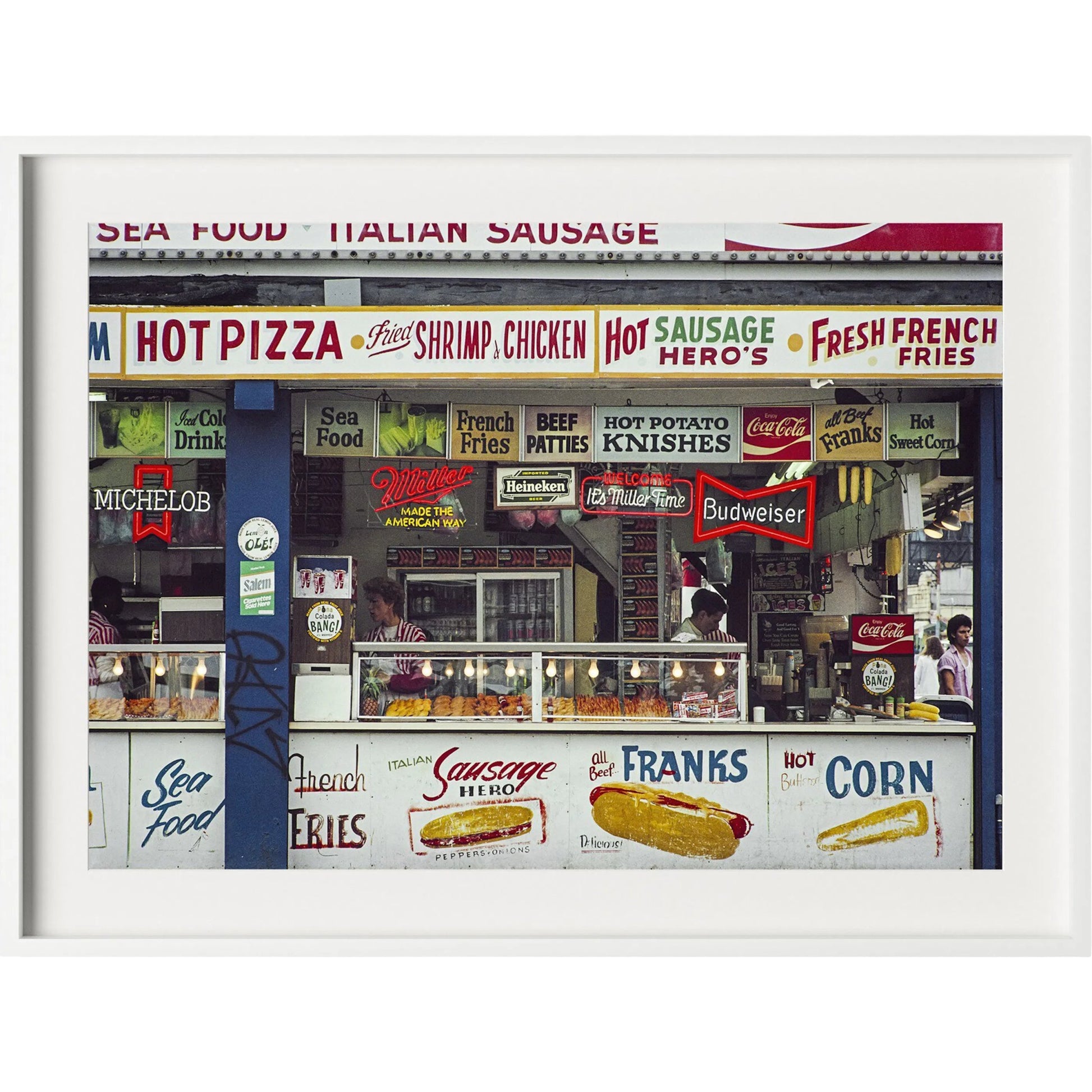 Coney Island Snacks by Barbara Alper by Four Hands. Made from unique in a unique style.