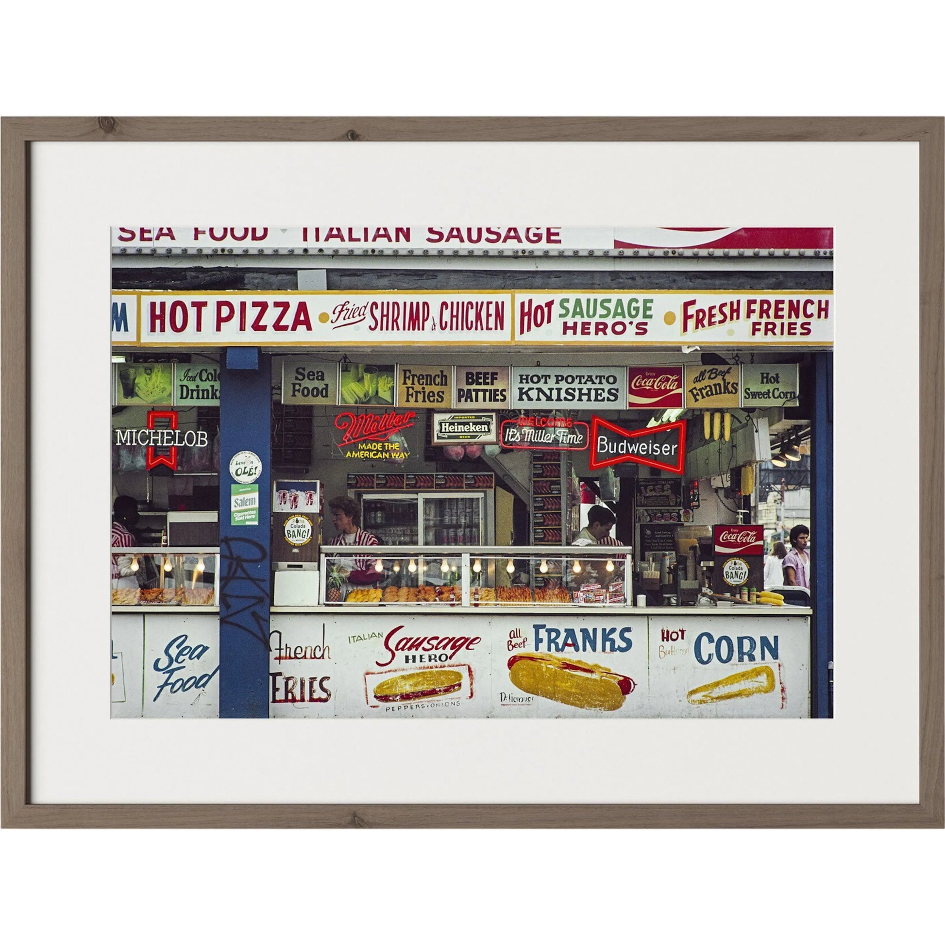 Coney Island Snacks by Barbara Alper by Four Hands. Made from unique in a unique style.