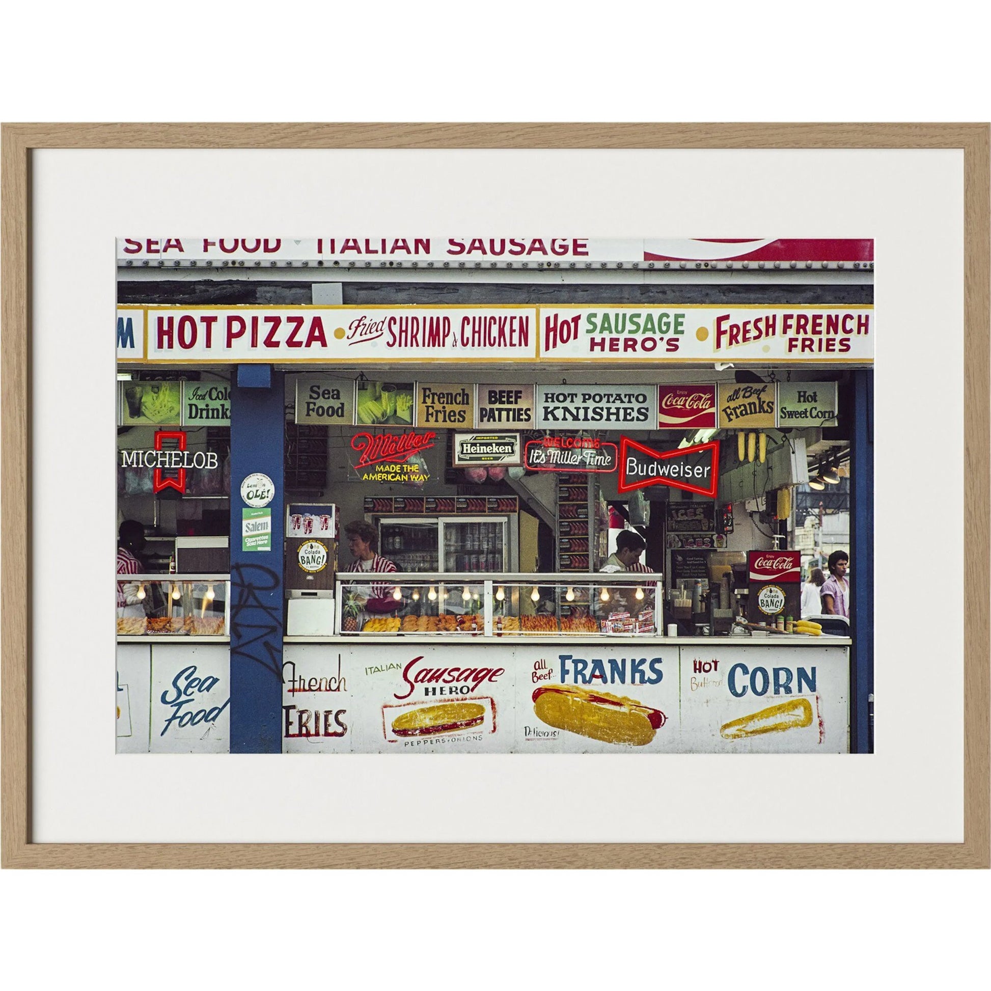 Coney Island Snacks by Barbara Alper by Four Hands. Made from unique in a unique style.