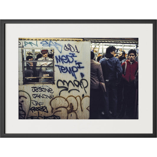 New York City Subway by Barbara Alper by Four Hands. Made from unique in a unique style.