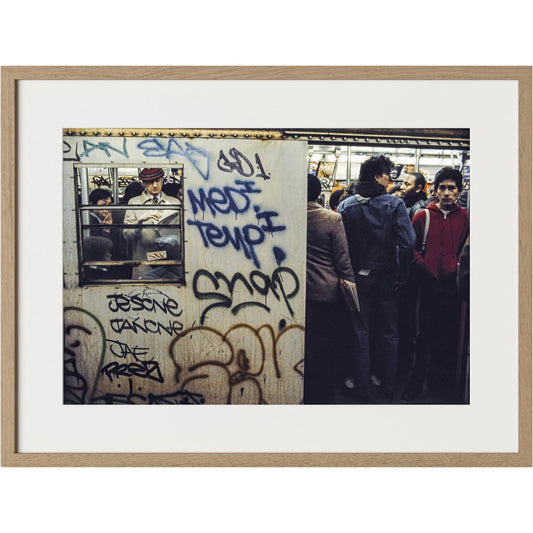 New York City Subway by Barbara Alper by Four Hands. Made from unique in a unique style.