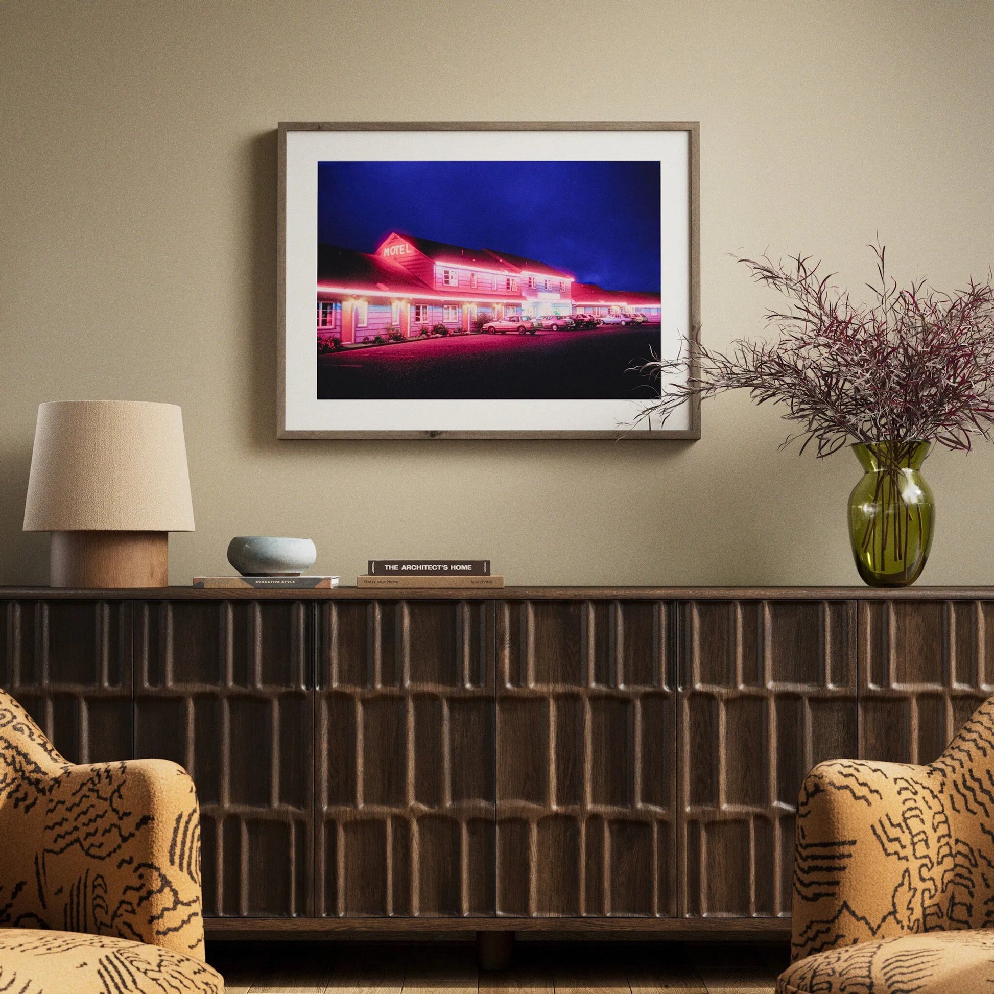 Oregon Motel by Barbara Alper by Four Hands. Made from unique in a unique style.