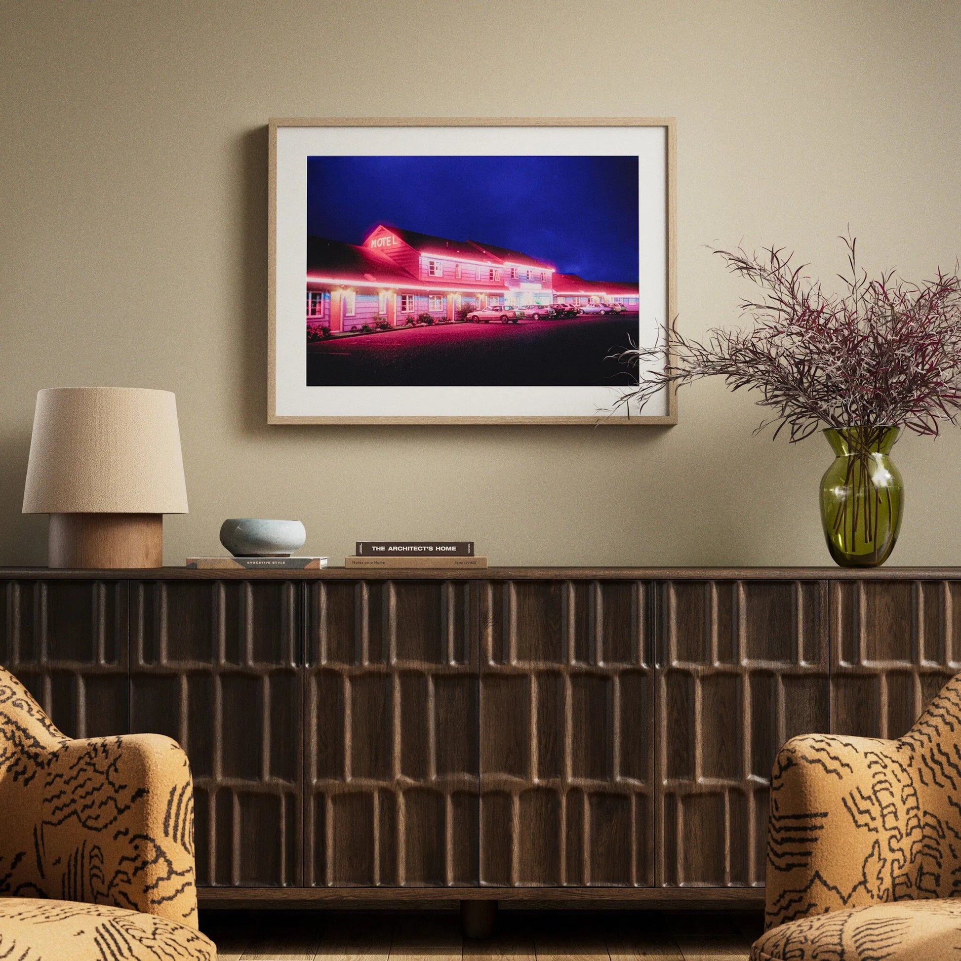 Oregon Motel by Barbara Alper by Four Hands. Made from unique in a unique style.