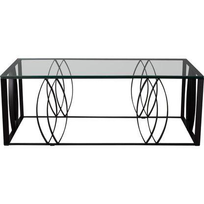 Ellipse Coffee Table by Emissary in black. Made from unique in a modern style.