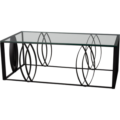 Ellipse Coffee Table by Emissary in black. Made from unique in a modern style.