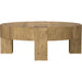 Abaso Round Coffee Table by Four Hands. Made from unique in a unique style.