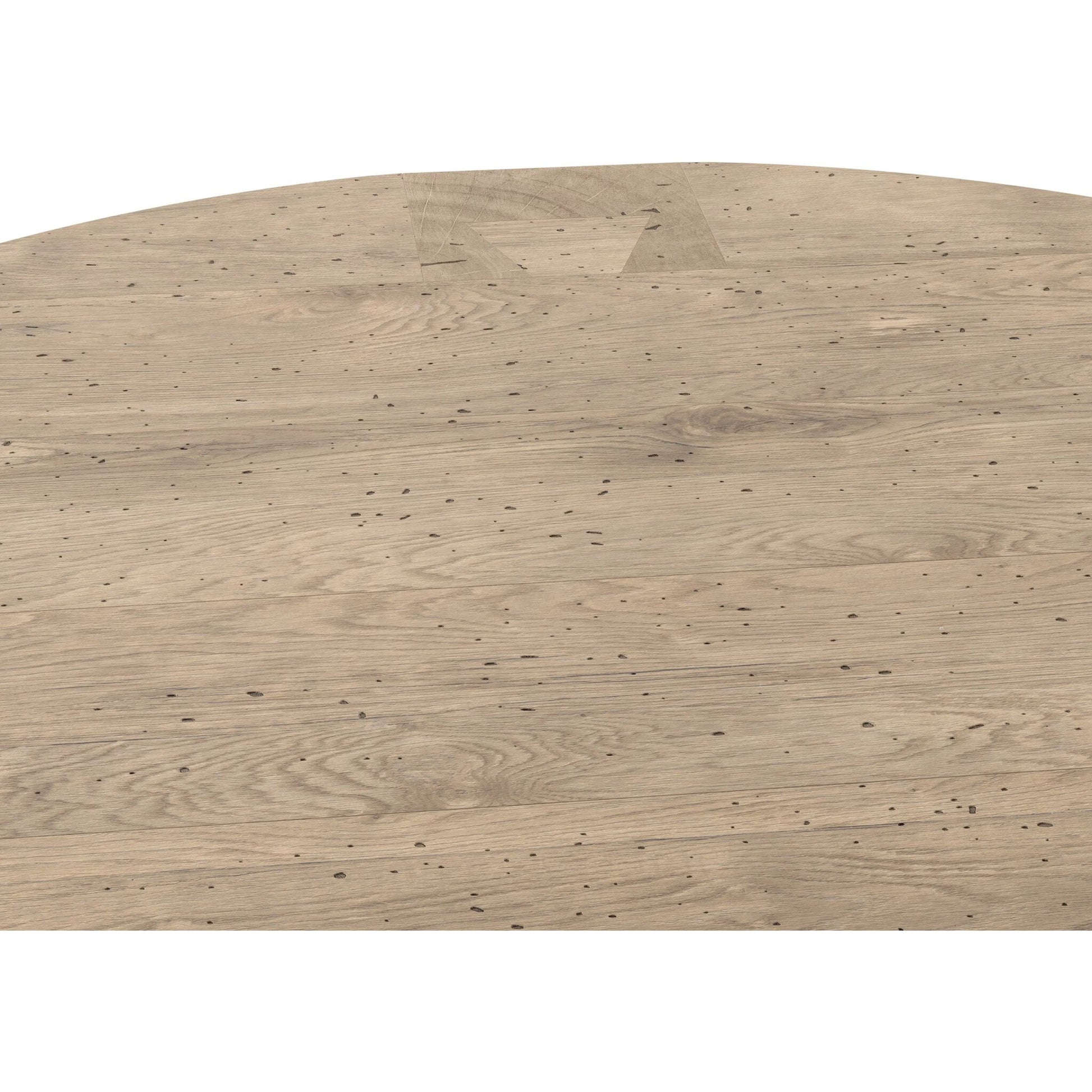 Abaso Round Coffee Table by Four Hands. Made from unique in a unique style.