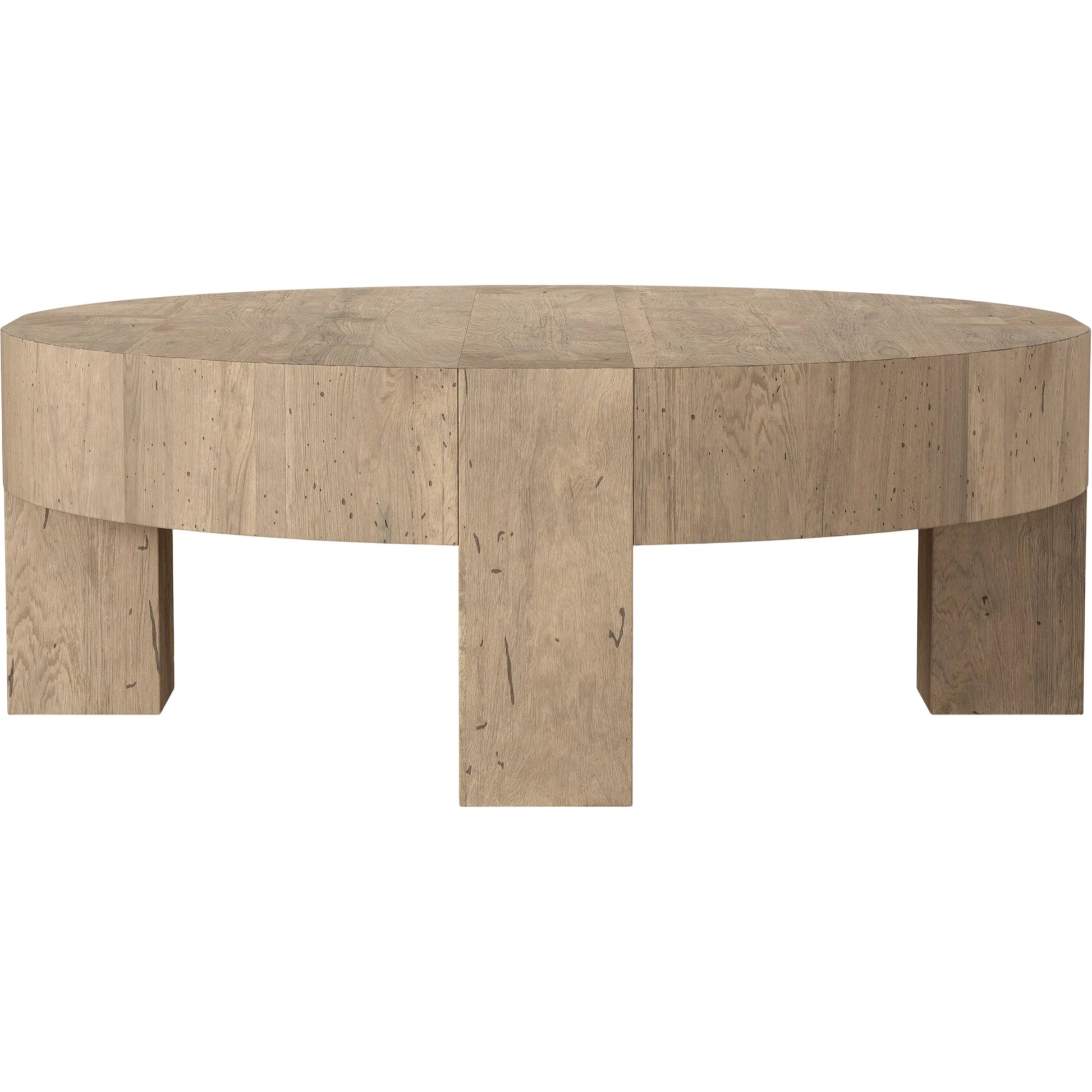 Abaso Round Coffee Table by Four Hands. Made from unique in a unique style.