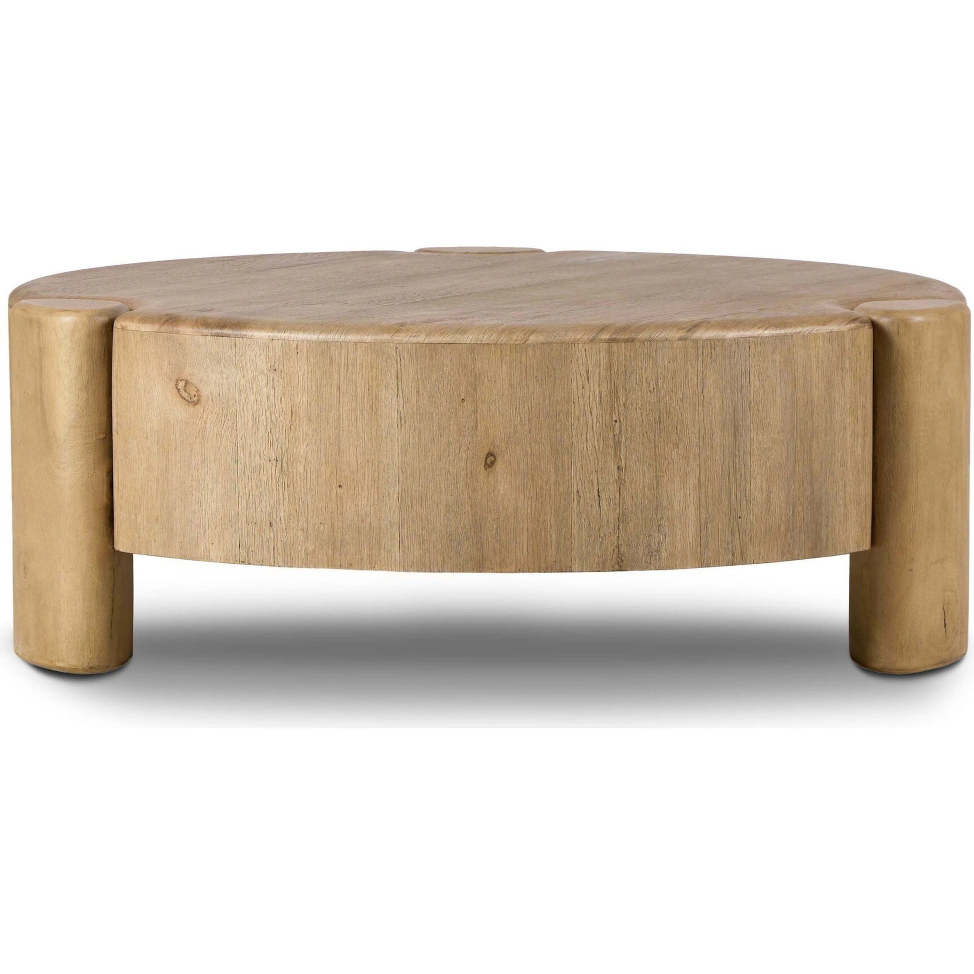 Toman Coffee Table by Four Hands. Made from thick oak veneer, melina solid in a unique style.