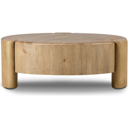 Toman Coffee Table by Four Hands. Made from thick oak veneer, melina solid in a unique style.