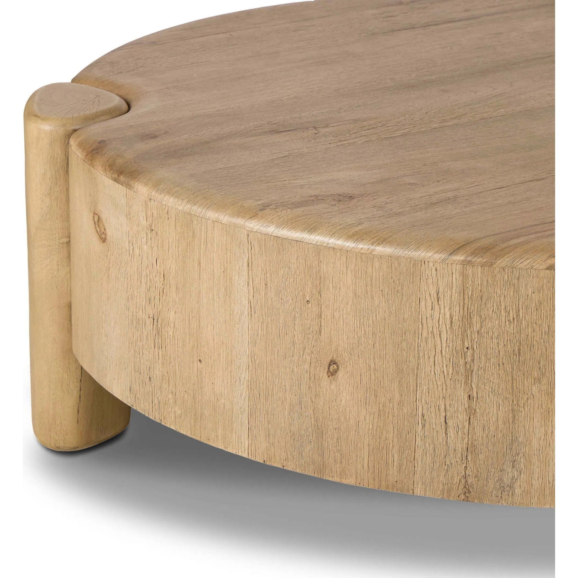 Toman Coffee Table by Four Hands. Made from thick oak veneer, melina solid in a unique style.