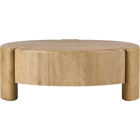 Toman Coffee Table by Four Hands. Made from thick oak veneer, melina solid in a unique style.