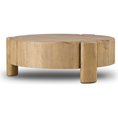 Toman Coffee Table by Four Hands. Made from thick oak veneer, melina solid in a unique style.
