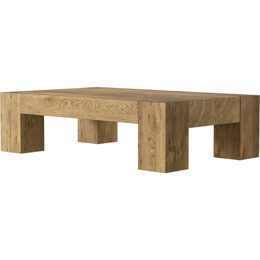 Abaso Rectangular Coffee Table by Four Hands. Made from unique in a modern style.
