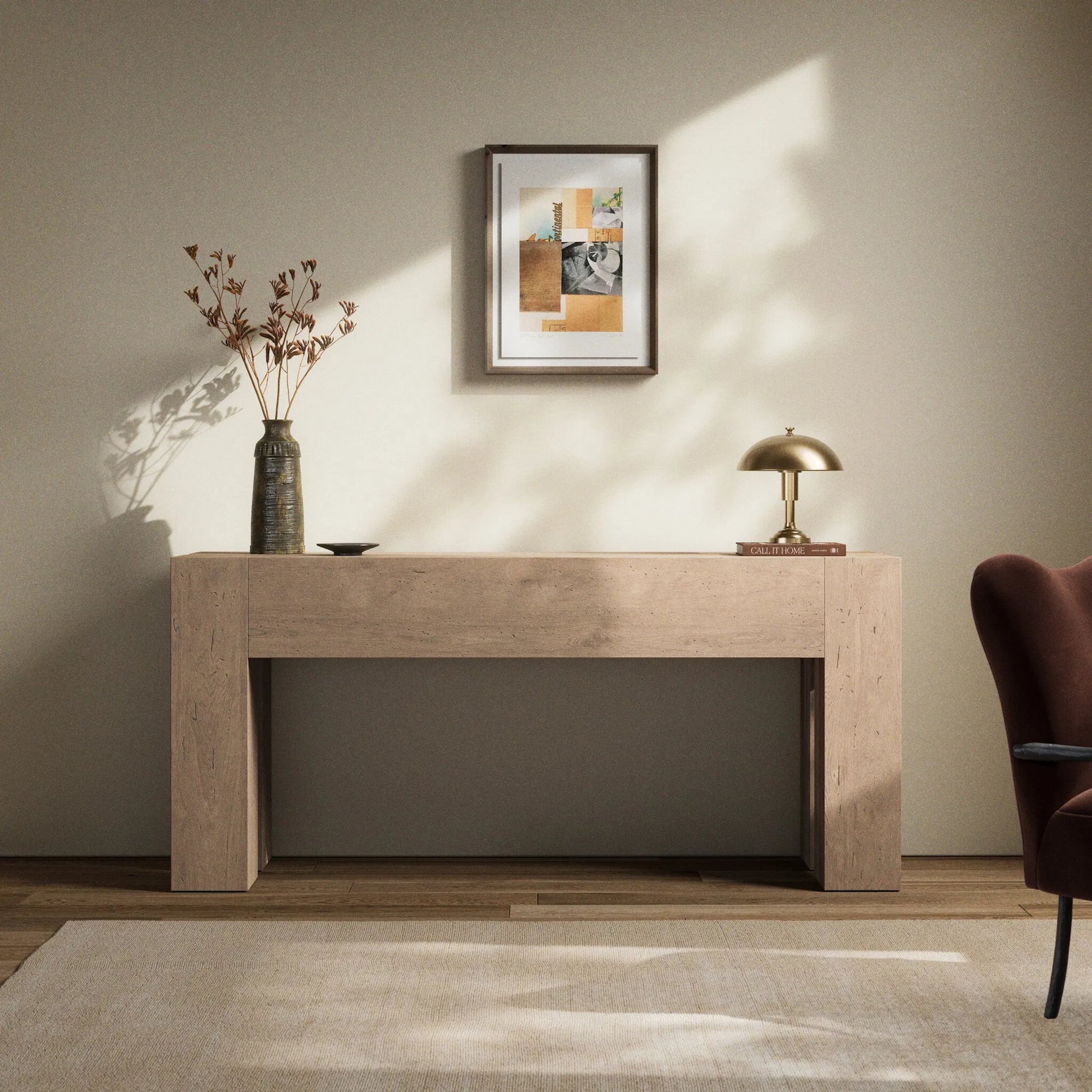 Abaso Console Table by Four Hands. Made from unique in a modern style.