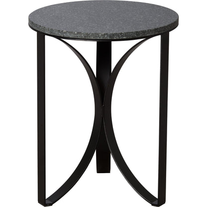 Archer Metal Side Table by Emissary USA in cream. Made from unique in a modern style.