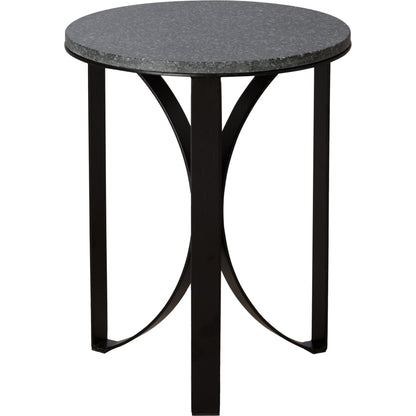 Archer Metal Side Table by Emissary USA in cream. Made from unique in a modern style.