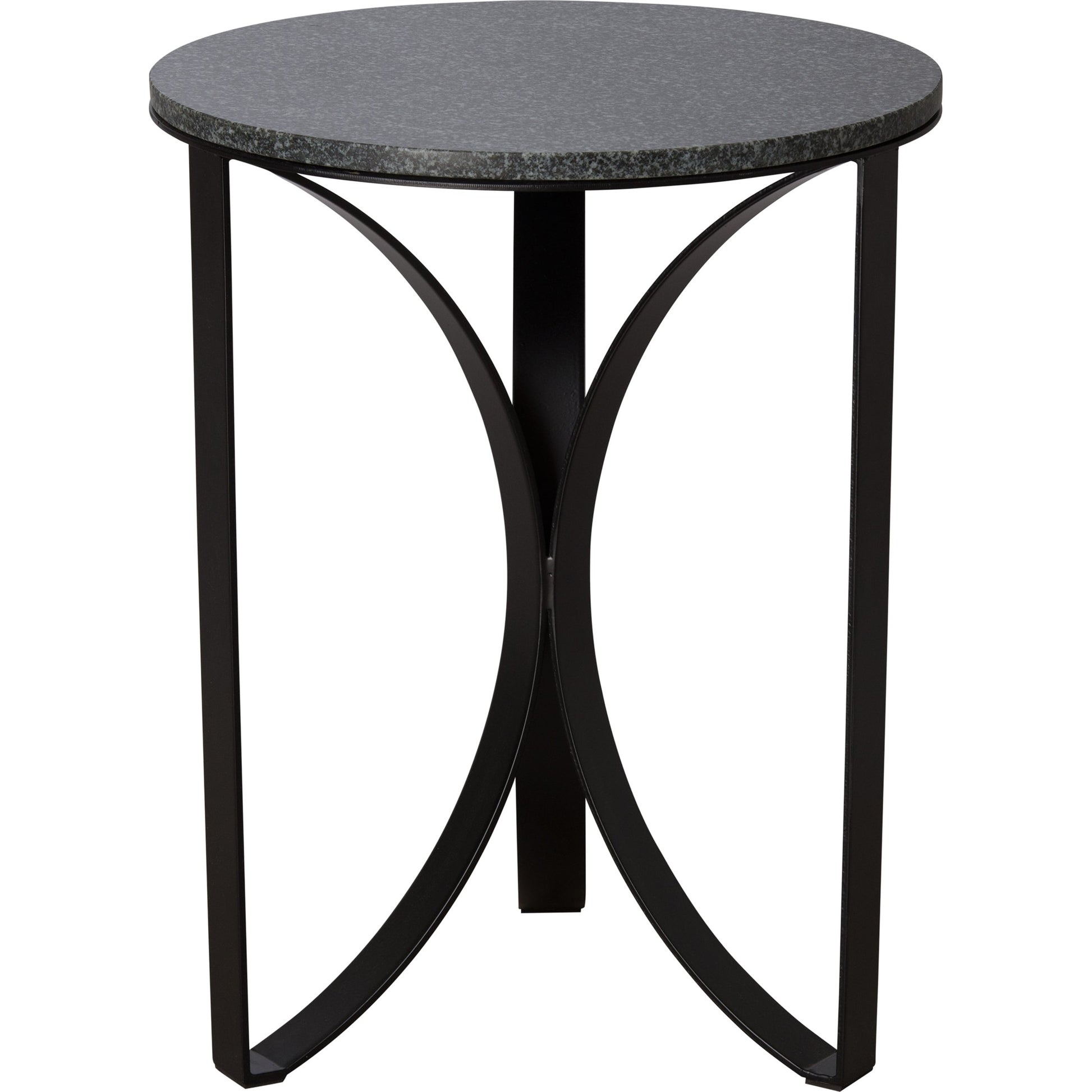 Archer Metal Side Table by Emissary USA in cream. Made from unique in a modern style.
