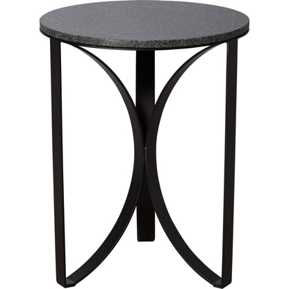 Archer Metal Side Table by Emissary USA in cream. Made from unique in a modern style.