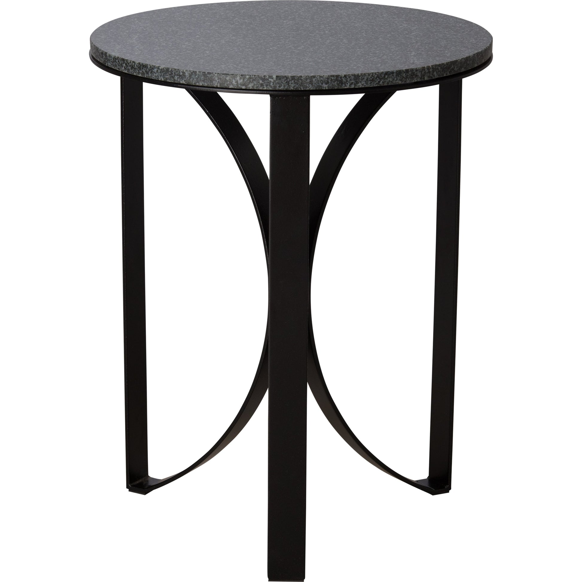 Archer Metal Side Table by Emissary USA in cream. Made from unique in a modern style.