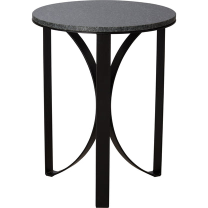 Archer Metal Side Table by Emissary USA in cream. Made from unique in a modern style.