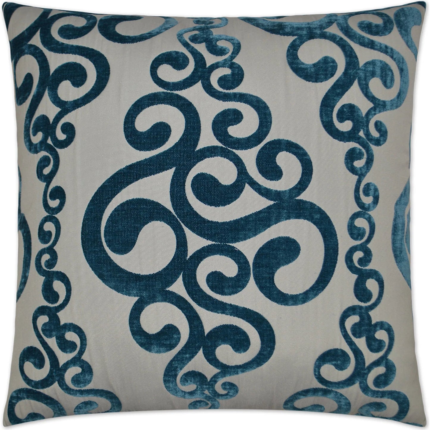 001 SI-2381283 | Primary Silo | Harpo Pillow by DV Kap Home. Made from 75% polyester, 22% acrylic, 3% viscose in a traditional style.