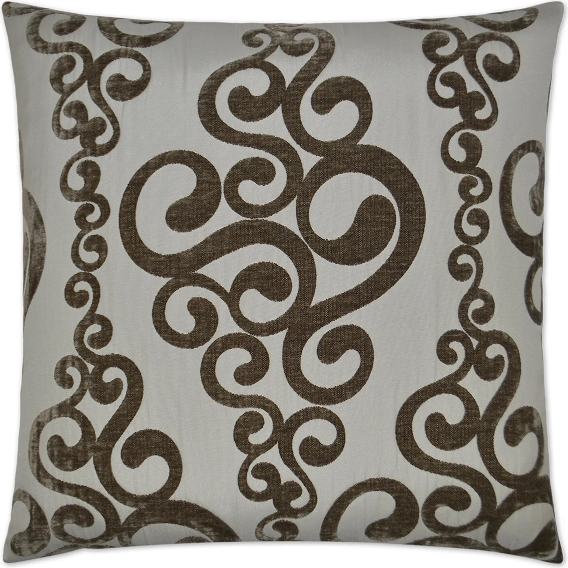 Harpo Pillow by DV Kap Home. Made from 75% polyester, 22% acrylic, 3% viscose in a traditional style.