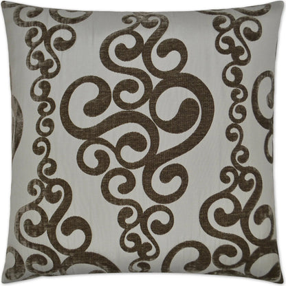 Harpo Pillow by DV Kap Home. Made from 75% polyester, 22% acrylic, 3% viscose in a traditional style.