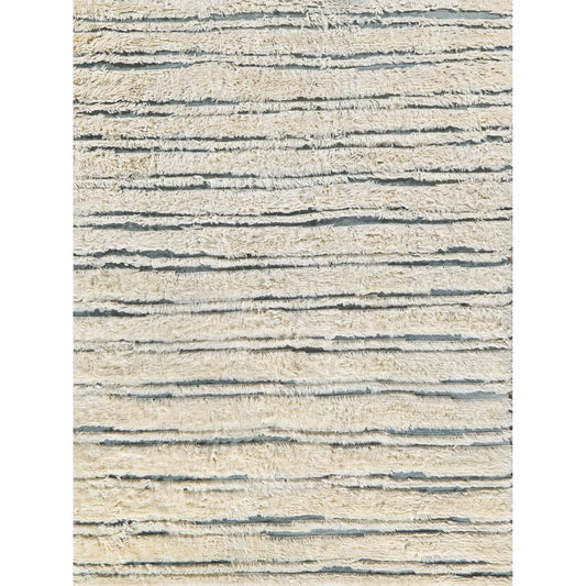 Moroccan 2560 Rug by Exquisite Rugs in ivory, dark gray. Made from new zealand wool in a unique style.