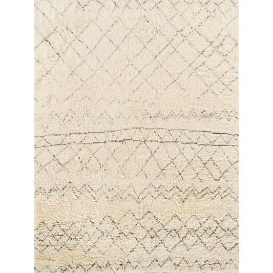 Moroccan 2561 Rug by Exquisite Rugs in ivory, charcoal. Made from new zealand wool in a unique style.