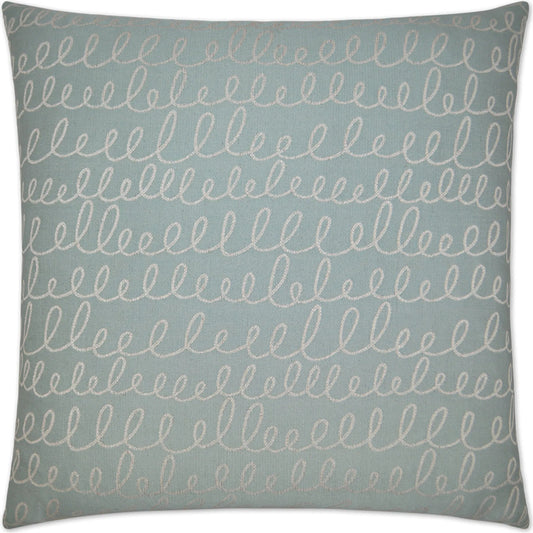 Verbomania Pillow by DV Kap Home. Made from 43.45% polyester, 37.84% cotton, 14.03% rayon, 4.68% flax in a transitional style.