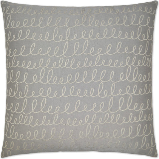 Verbomania Pillow by DV Kap Home. Made from 43.45% polyester, 37.84% cotton, 14.03% rayon, 4.68% flax in a transitional style.