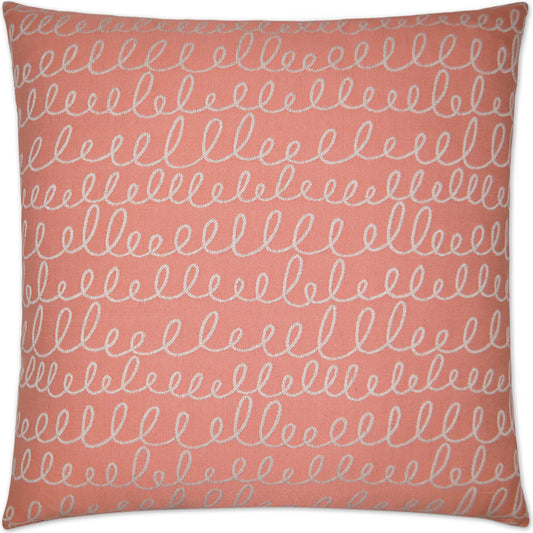 Verbomania Pillow by DV Kap Home. Made from 43.45% polyester, 37.84% cotton, 14.03% rayon, 4.68% flax in a transitional style.