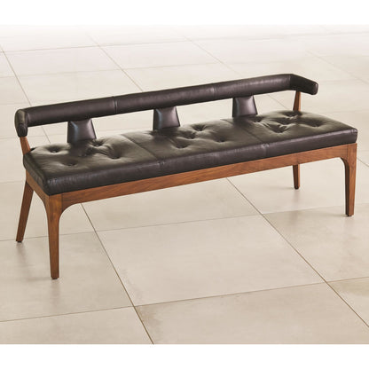 Moderno Bench by Global Views. Made from unique in a modern style.