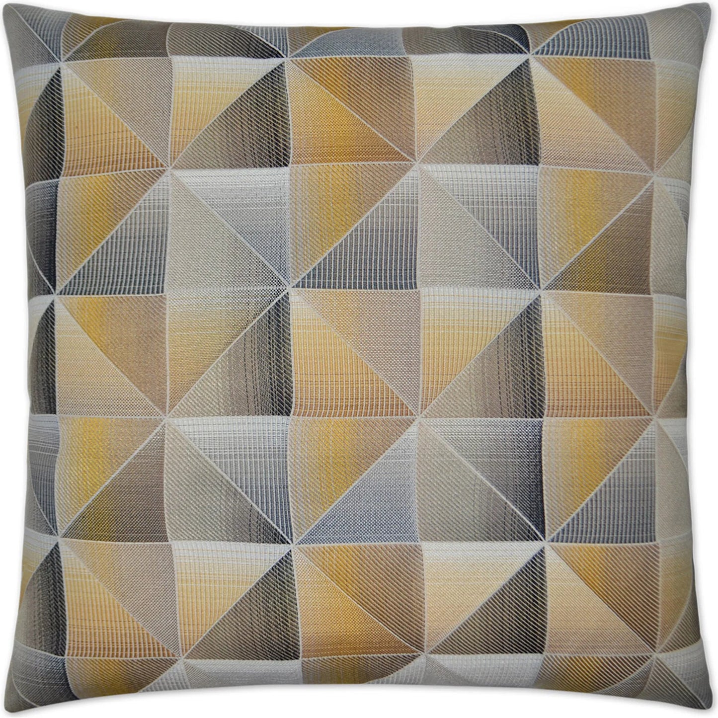 001 SI-2381364 | Primary Silo | Immortal Pillow by DV Kap Home in yellow. Made from 70% polyester, 30% rayon in a eclectic & global style.