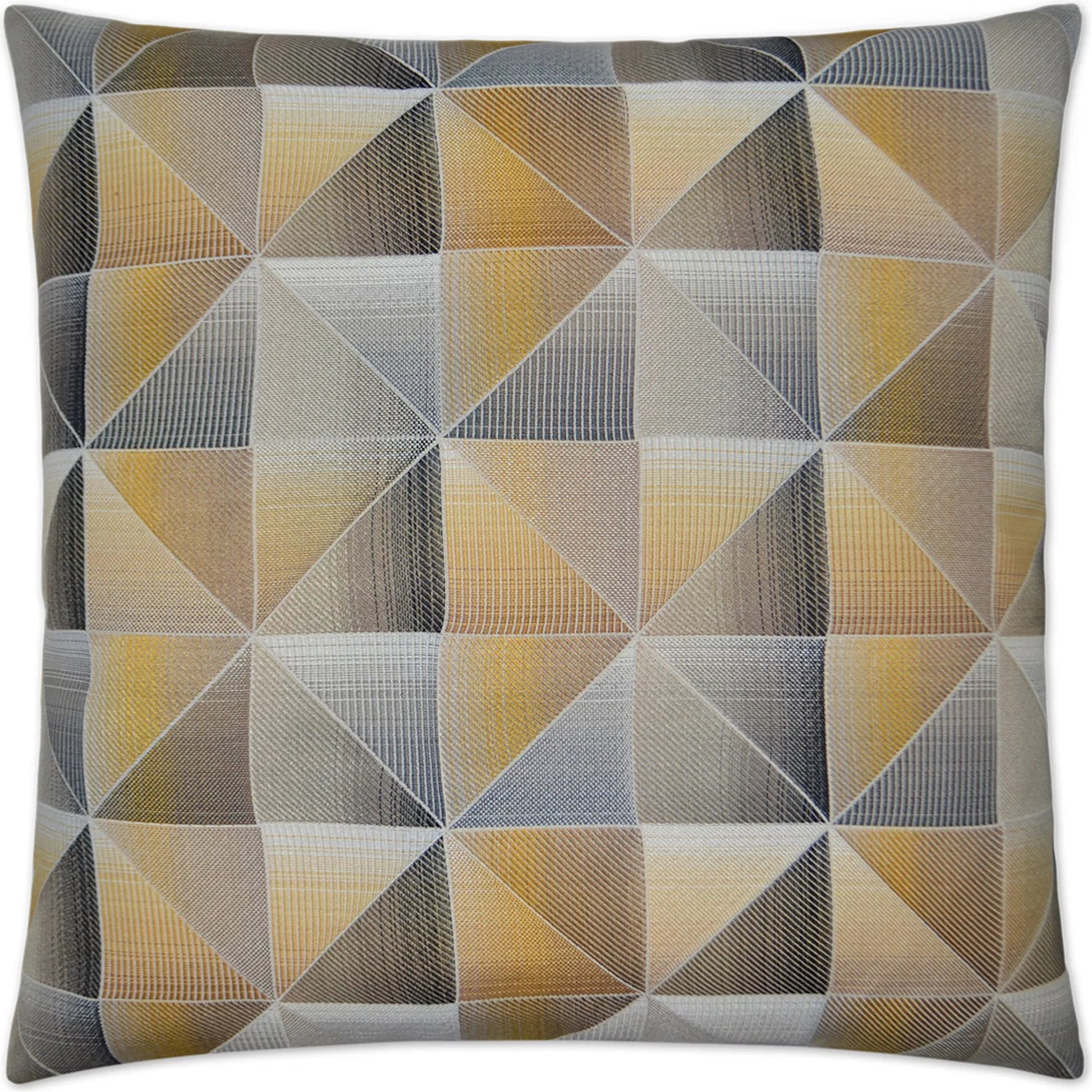 Immortal Pillow by DV Kap Home in yellow. Made from 70% polyester, 30% rayon in a eclectic & global style.