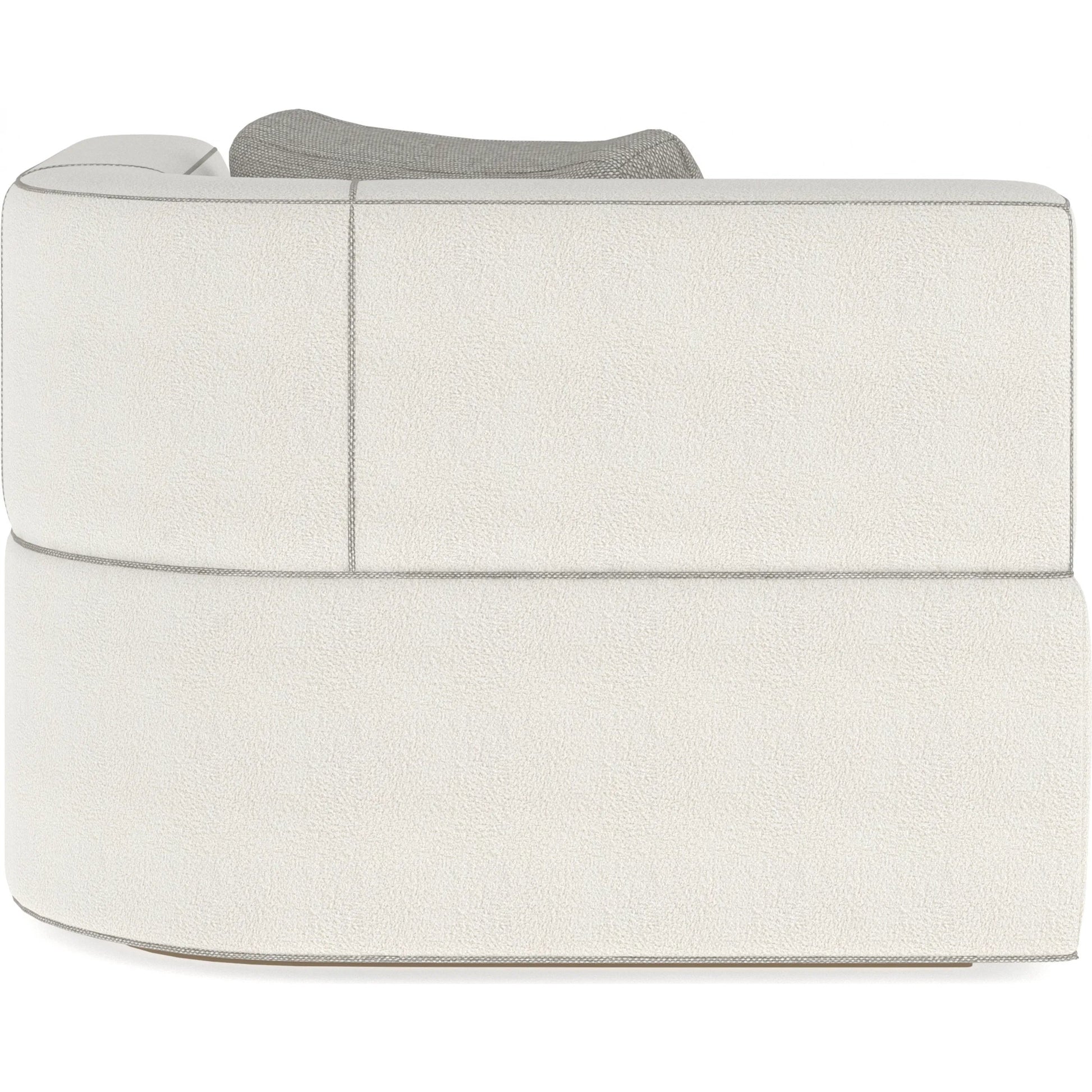 Marbella Chaise by Caracole in lucent bronze metallic paint. Made from unique in a transitional style.