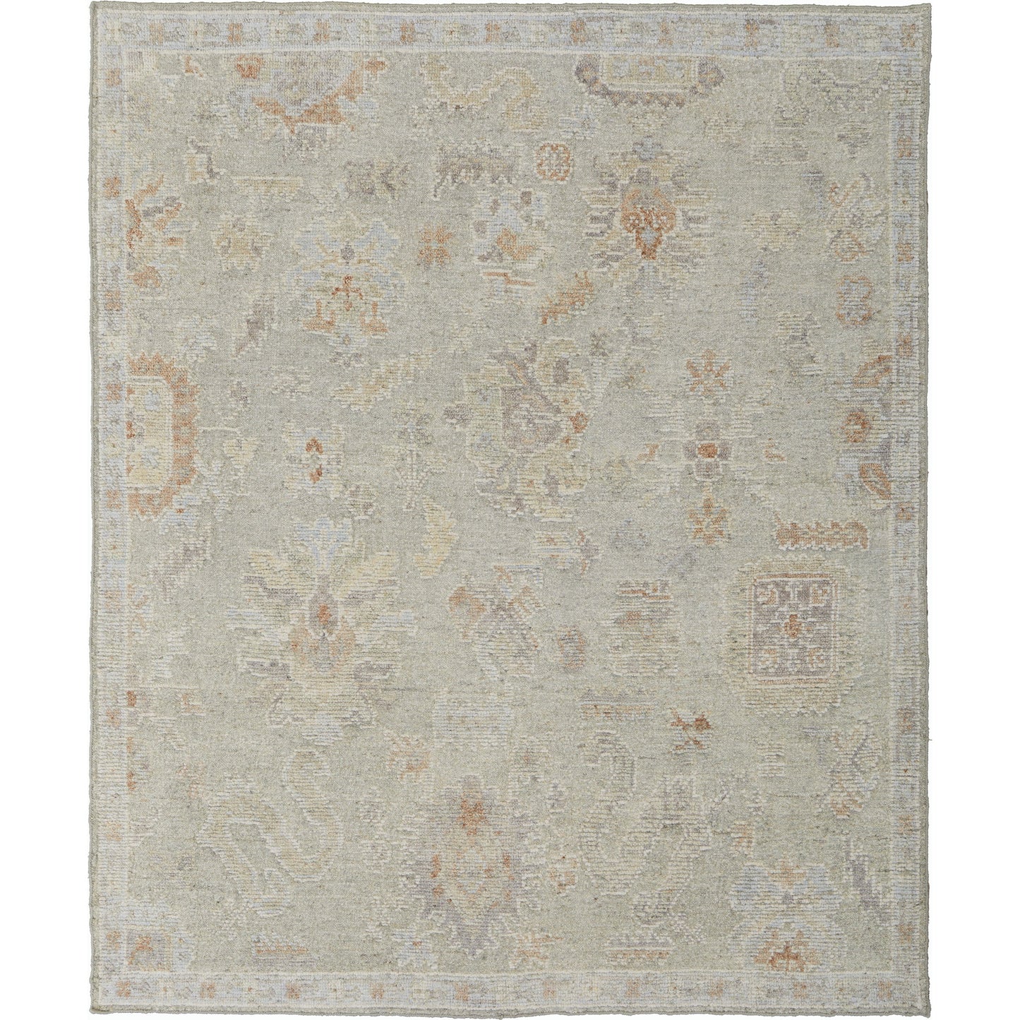 001 SI-2129881,SI-2129882,SI-2129883 | Primary Silo | Grafton Traditional Ikat Rug - 69FNF by Feizy in gray, green, blue. Made from wool in a unique style.