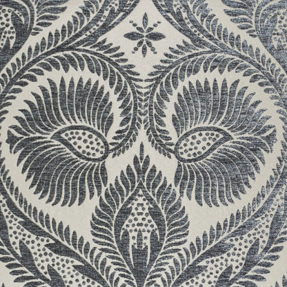 Burma Pillow by DV Kap Home in grey. Made from 100% polyester in a traditional style.