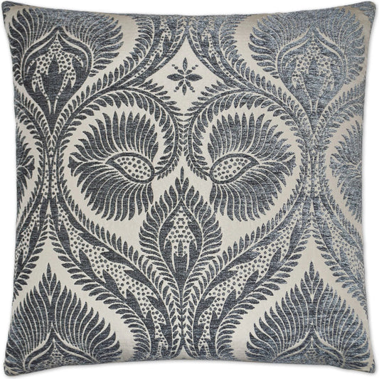 Burma Pillow by DV Kap Home in grey. Made from 100% polyester in a unique style.