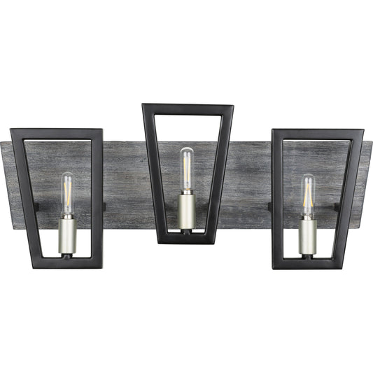Zag Vanity Sconce by Varaluz in black. Made from unique in a modern style.